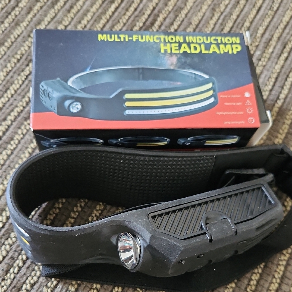 Headlamp Black Multi-Function